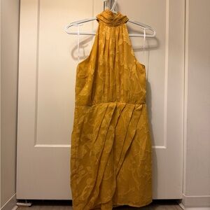 Lulu’s Yellow Halter Dress